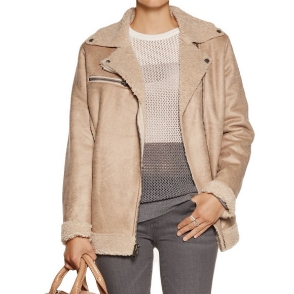 CURRENT/ELLIOT Faux Shearling Jacket for SALE! - Picture 8 of 9